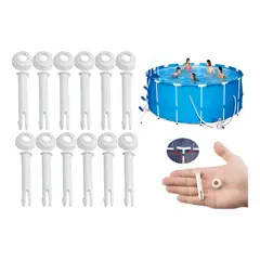 KUANGYE - Set 12 Pasadores Para Piscina Estructural Repuestos Piscinas