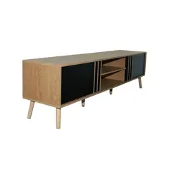 SPACE HOME - Rack TV Estilo Nórdico 180 cm para TV Grandes hasta 80”