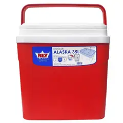 COOLER MASTER - Nevera Cooler Alaska 35lts Rojo 42xx31x44cm Reyplast