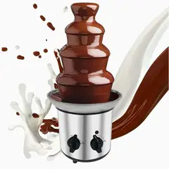 MOVI - Fuente chocolate cascada 4 pisos eventos y fiestas