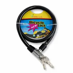 GENERICO - Candado Bicicleta Cable Seguridad Llaves Portatil Pro Extra
