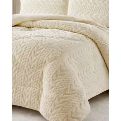 GENERICO - CHIPORRO CUBRECAMA PLUMON PARA INVIERNO 2 PLAZAS DISEÑO 2026