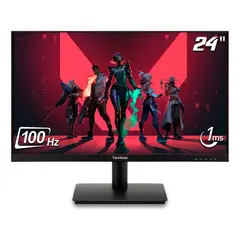 VIEWSONIC - Monitor Fhd De 24 Pulgadas 1080p 100hz 1ms Va240-h Color Negro