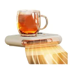 GENERICO - Calentador De Tazas Exhibidor Calefactor Portatil Usb Al Azar Calentador Y Calefactor