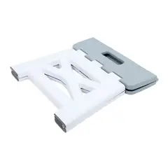 GENERICO - Piso Plegable Roble Banco Silla Taburete Mediano gris