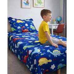 GENERICO - CUBRECAMA QUILT DE VERANO INFANTIL PLAZA Y MEDIA