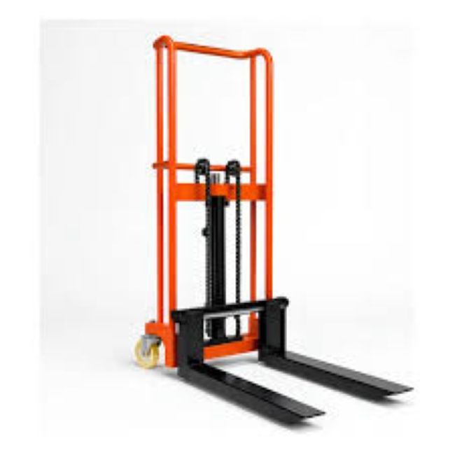 Apilador Manual Horquilla 400 kg, 90 cms de elevación