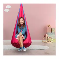GENERICO - Silla Colgante Columpio Sensorial Hamacas Interior Y Exterior Color Rosa
