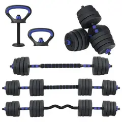 HYPERHIKE - Set Mancuernas Barras Pesas Rusas Unibles 20 Kg