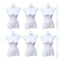 GENERICO - Maniquí de Exhibición Femenino Medio Cuerpo - 69×41×17 cm