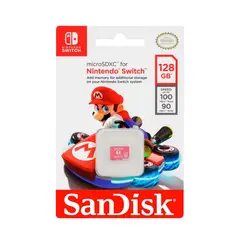 SANDISK - TARJETA DE MEMORIA MICRO SD NINTENDO SWITCH 128GB