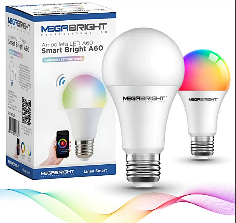 Ampolleta Smart A60 10W RGB WIFI