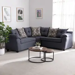 MEXX MUEBLES - SOFA SECCIONAL IBIZA FELPA