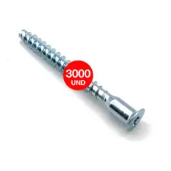 DRL LIGHTING - 30 Cajas De Tornillo Soberbio Wisefix Zincado 316x2 3000u