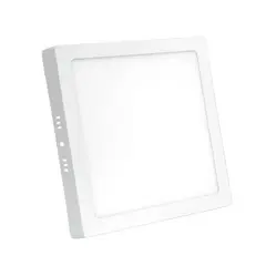 DRL - Panel Led Foco Plafón Backlight Sob Cuadrado 18w 6500k Blanco