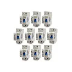 EBASEE - Pack 10 Interruptor Diferencial 2x 25a C 30ma Sec