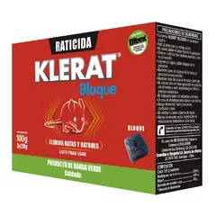 KLERAT - Raticida en Bloque 100g