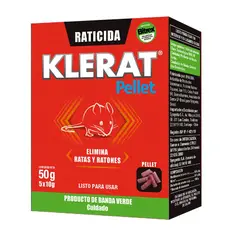 KLERAT - Raticida Pellet 50g