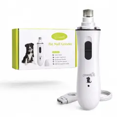 GENERICO - Cortador o lima de uñas eléctrica para mascotas