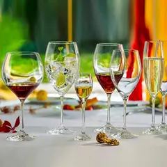 BOHEMIA CRYSTAL - CRYSTALEX SET 6 COPAS DE VINO SOPHIA