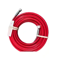 GENERICO - Manguera Airless Pintura Alta Presión 1/4 X 15 Metros Rojo