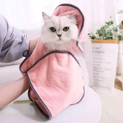HOOPET - Toalla Guante Para Mascotas De Absorción Rápida