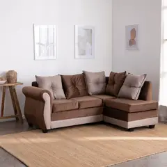 MEXX MUEBLES - SOFA SECCIONAL BALI FELPA