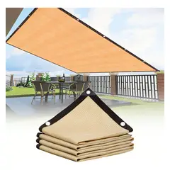 GENERICO - 95% Lona De Malla Para Sombra 4x4M Para Jardín Patio Plantas