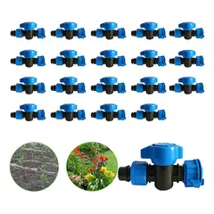 GENERICO - Unidades-mini Válvula Plansa Pe -cinta De Riego 25pcs