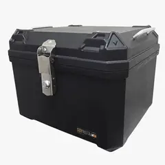 GENERICO - Maleta Top Case Plástico 45l Moto Negro