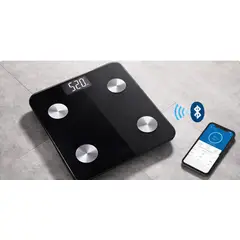 GENERAL - Balanza Digital Inteligente Bluetooth con App Control de Peso Grasa Corporal y BMI
