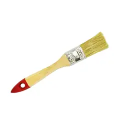 GENERICO - Brocha Mango Madera 1 Pulgada Para Pintar Casas Construcción