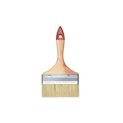 GENERICO - Brocha Mango Madera 5 Pulgadas Para Pintar Construcción