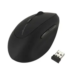 KENSINGTON - K79810 Mouse Inalámbrico para Zurdos, SmartFit, 6 Botones, DPI Ajustable, USB, AES