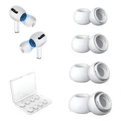 GENERICO - Almohadilla De Repuesto 4 Pares Compatible AirPods Pro