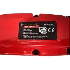 ALTERNATIVE - Cango Demoledor 1750w Lic Japones + 2 Punta Cinceladora