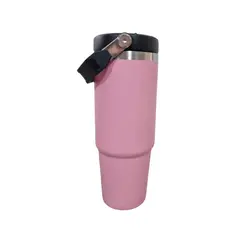 GENERICO - Vasos Termicos Acero inoxidable Rosado 900Ml