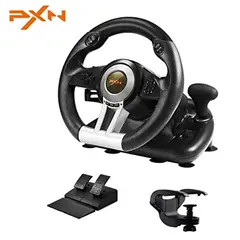 MOVI - Volante Gamer con Pedales y Vibración