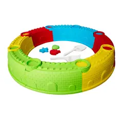GAME POWER - Arenero Bloques Plásticos Multicolor 88x88x14,5cm
