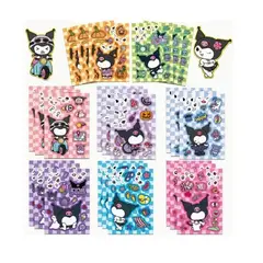 GENERICO - 8 Pegatinas Kur Armable Rompecabezas