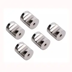 GENERICO - Pack 5 unidades tirador perilla balin + tornillo 20x16mm cajon