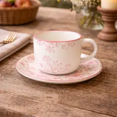 HALLEN - Juego de Té 12 piezas Rose