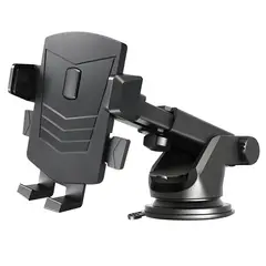 PUNTO STORE - Soporte Celular Auto 360 Brazo Ajustable Ventosa Gel - PS