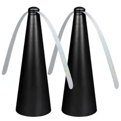 GENERICO - Pack 2 Abanico Ventilador Repelente De Moscas Insectos Automatico