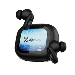 KLIP XTREME - KTE-800BK DynaBuds Audífonos Inalámbricos TWS ANC Pantalla Táctil BT 5.4 IPX4