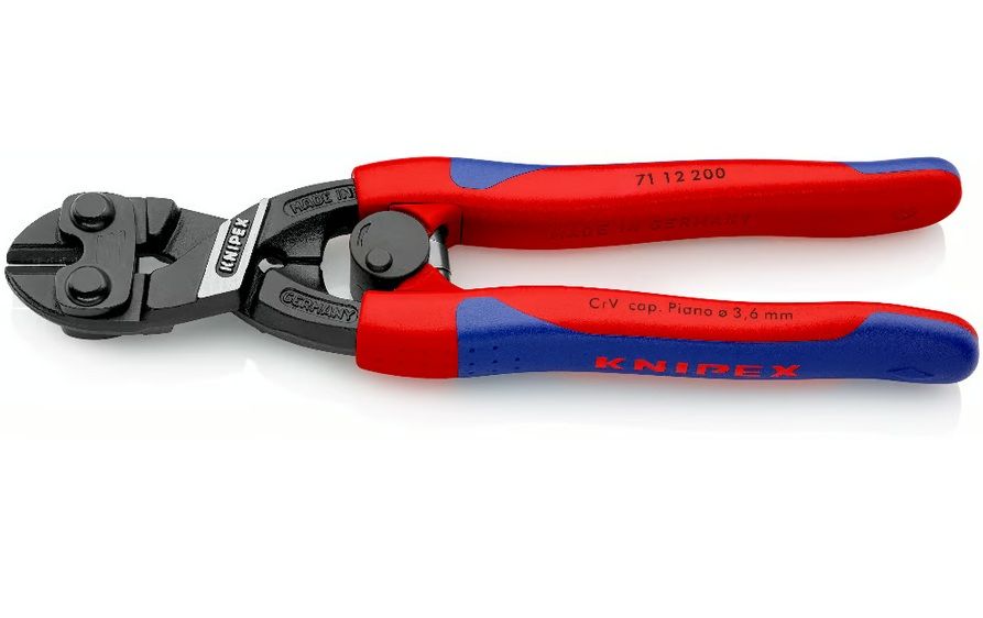 Alicate de Corte 8” Cortabulones Profesional KNIPEX Tenaza Enfierrador