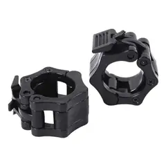 GENERICO - Collarines Para Barras De Discos Negros