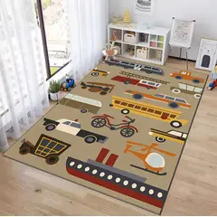 GENERICO - ALFOMBRAS ANTIDESLIZANTES CON DISEÑOS INFANTILES 3D