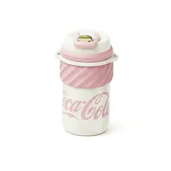 COCA COLA - GERM Termo Ice Cream Termo Clásico Oficial 500ml Frío O Caliente Vaso Térmico Rosa