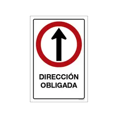 MAU PRINT - Dirección Obligada Adelante 20x30